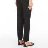 Gabardine cigarette trousers