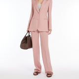Mannish pure linen trousers