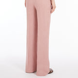 Mannish pure linen trousers