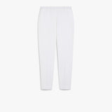 Gabardine cigarette trousers