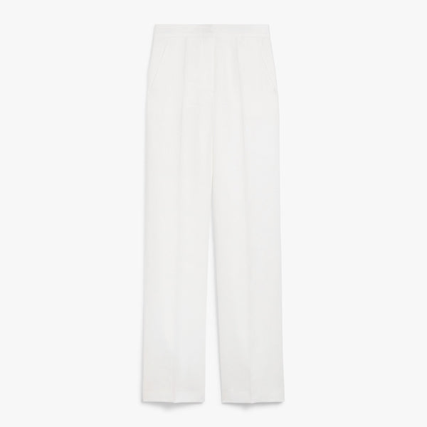 Pure linen trousers