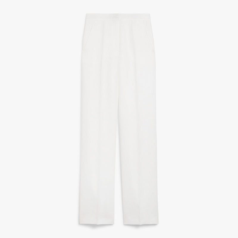 Pure linen trousers