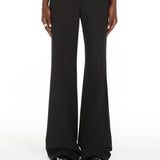 Flared tailored trousers