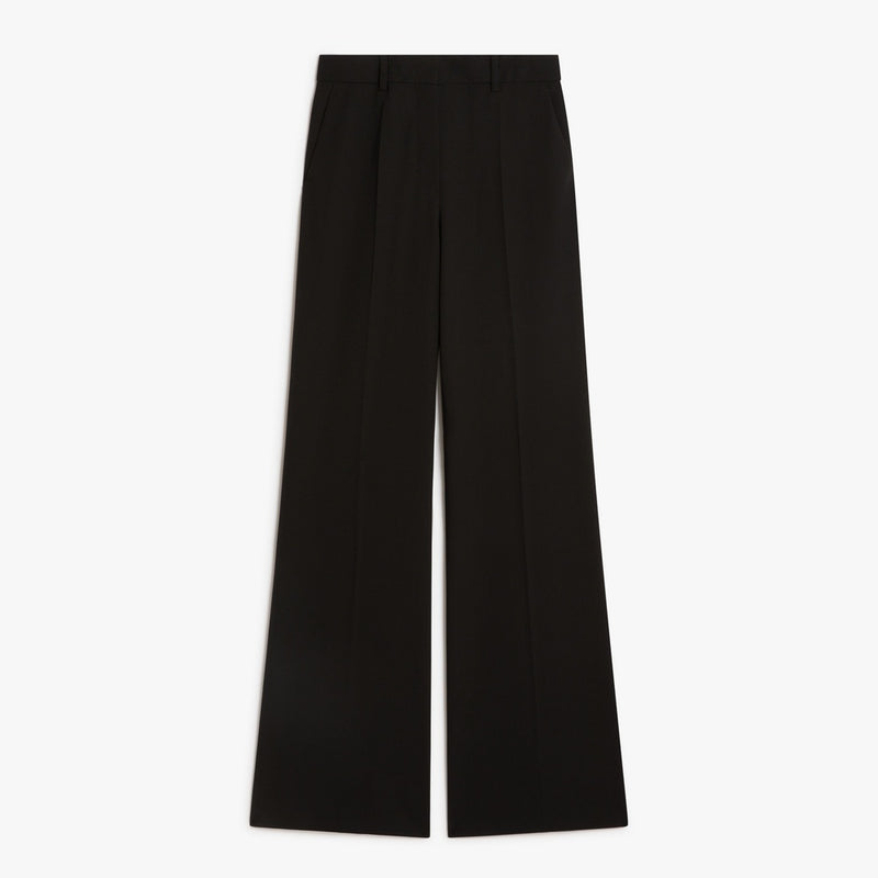 Flared tailored trousers