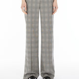 Flared tailored trousers