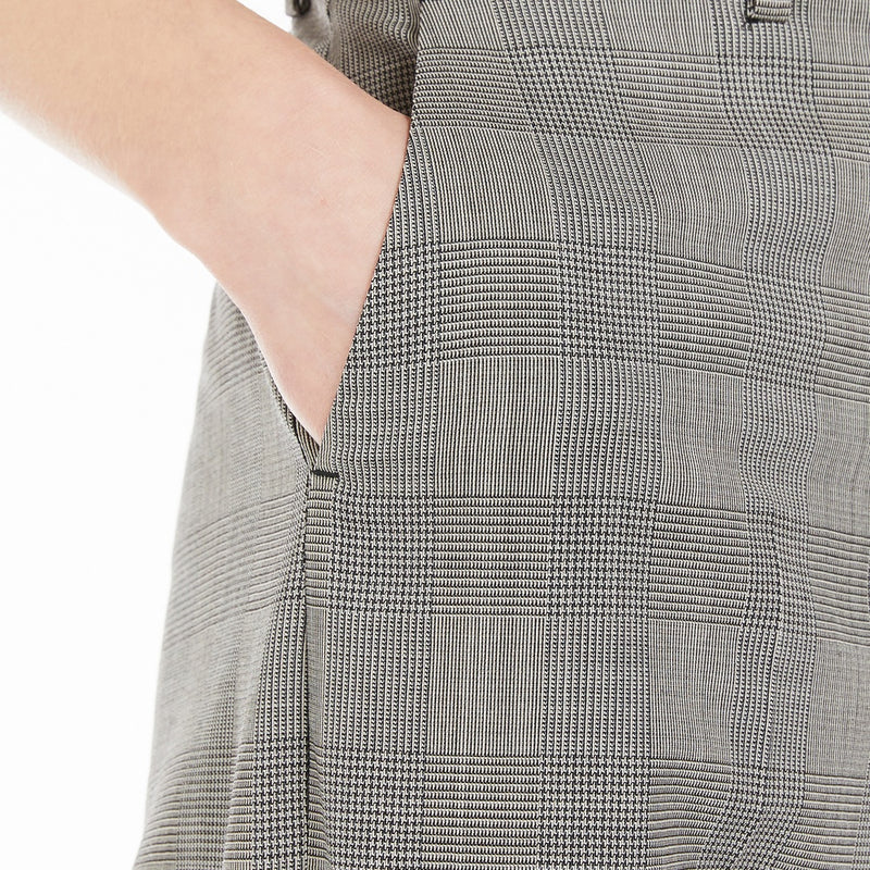Flared tailored trousers