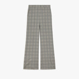 Flared tailored trousers
