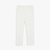 Double viscose canvas trousers