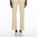 Batavia cotton and linen trousers