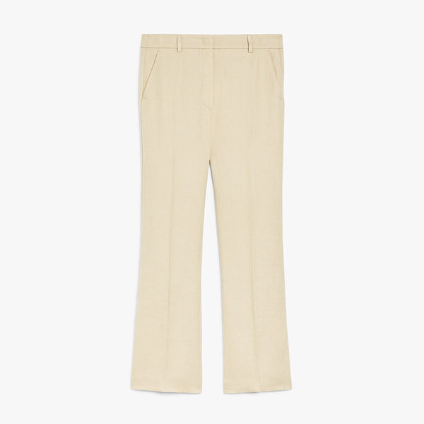 Batavia cotton and linen trousers