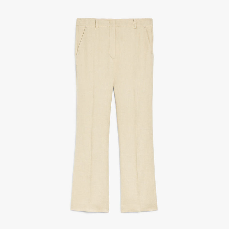 Batavia cotton and linen trousers