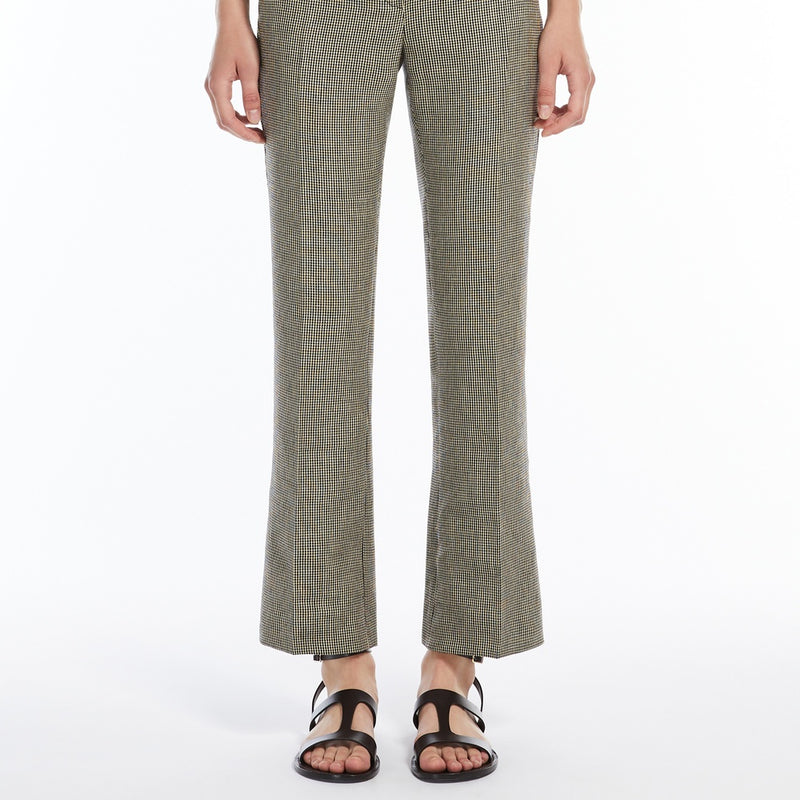 Batavia cotton and linen trousers
