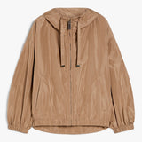 Water-repellent taffeta parka