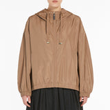 Water-repellent taffeta parka