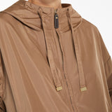 Water-repellent taffeta parka