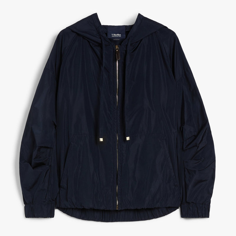 Taffeta hooded jacket