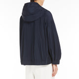 Taffeta hooded jacket