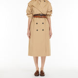 3-in-1 water-repellent gabardine trench coat