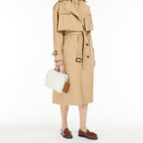 3-in-1 water-repellent gabardine trench coat