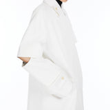 Water-repellent gabardine trench coat