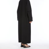 Long water-repellent cotton trench coat