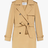 Cotton canvas raincoat
