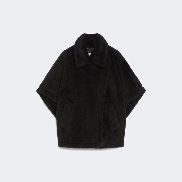 Alpaca wool teddy coat