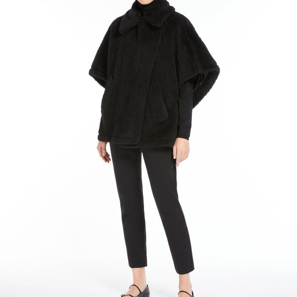 Alpaca wool teddy coat