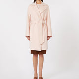 Wool coat with cashmere