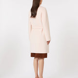 Wool coat with cashmere