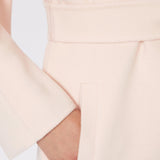 Wool coat with cashmere