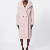 Teddy Bear Icon Coat in alpaca wool