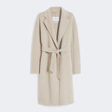 Cashmere robe coat
