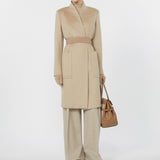 Cashmere robe coat