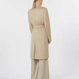 Cashmere robe coat