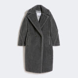 Teddy Bear Icon Coat in wool and alpaca