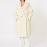 Teddy Bear Icon Coat made of alpaca wool