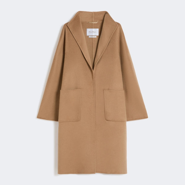 Midi cardigan coat in cashmere