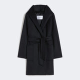 Camel hair robe coat