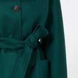 Short coat in pure cashmere