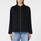 Wool, cashmere and silk sweatshirt