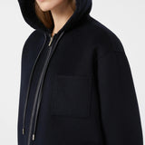 Wool, cashmere and silk sweatshirt