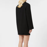 Double-breasted cady caban