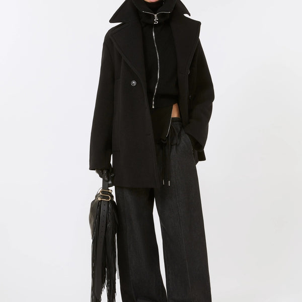 Double-breasted coat