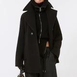 Double-breasted coat