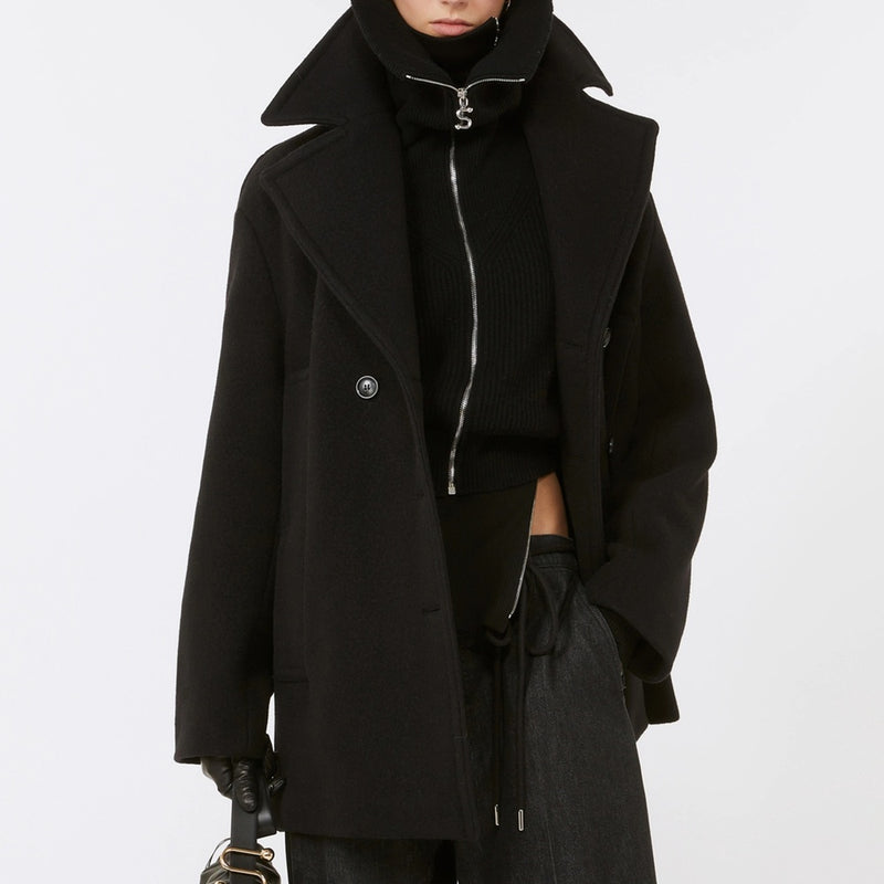 Double-breasted coat