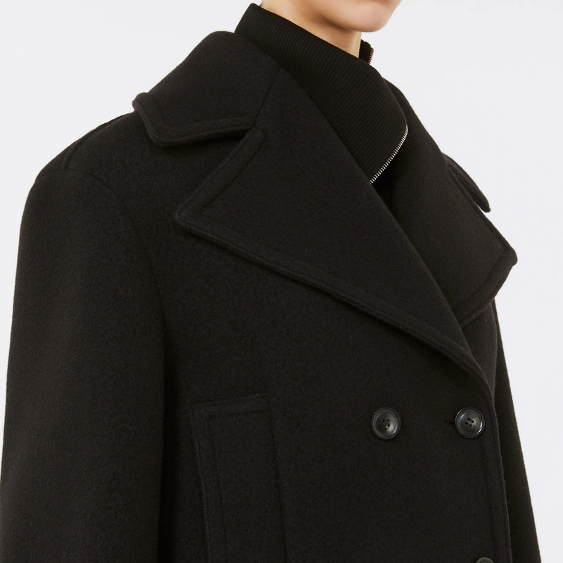 Double-breasted coat