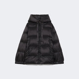 Water-repellent canvas down jacket