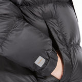 Water-repellent canvas down jacket