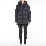 Water-repellent canvas down jacket